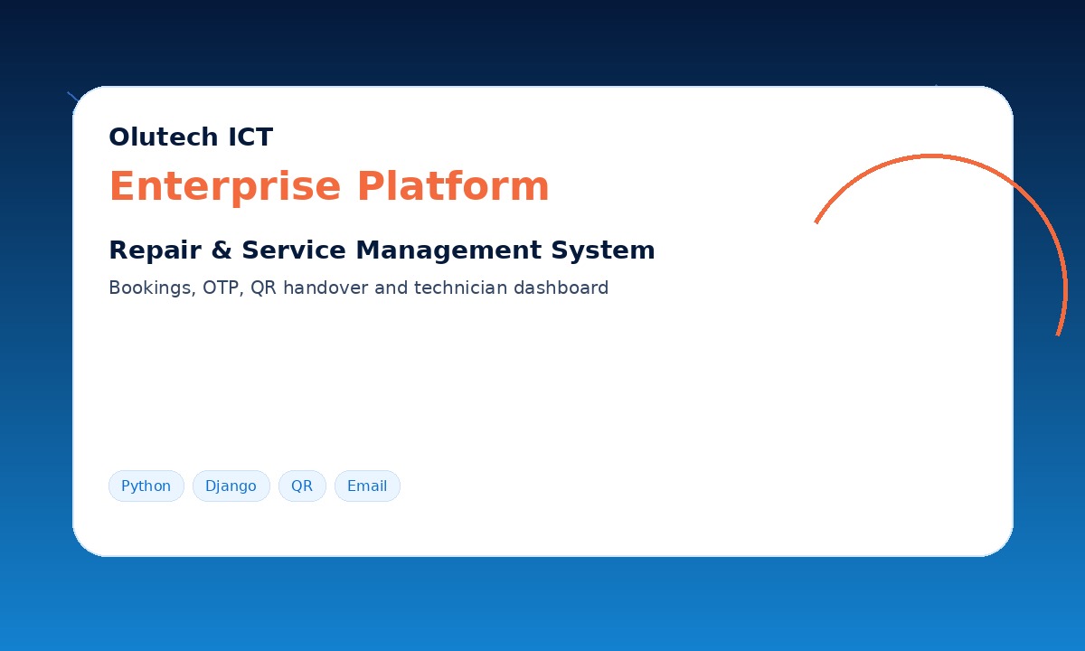 Repair & Service Management System